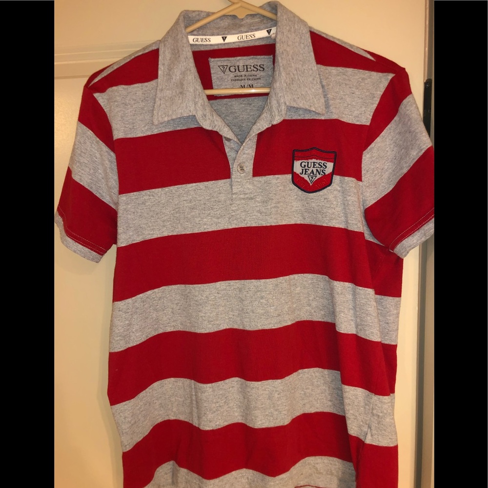 Guess jeans striped shirt